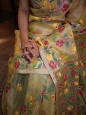 Kanchika Muslin Jamdani Saree - SSKMJS09